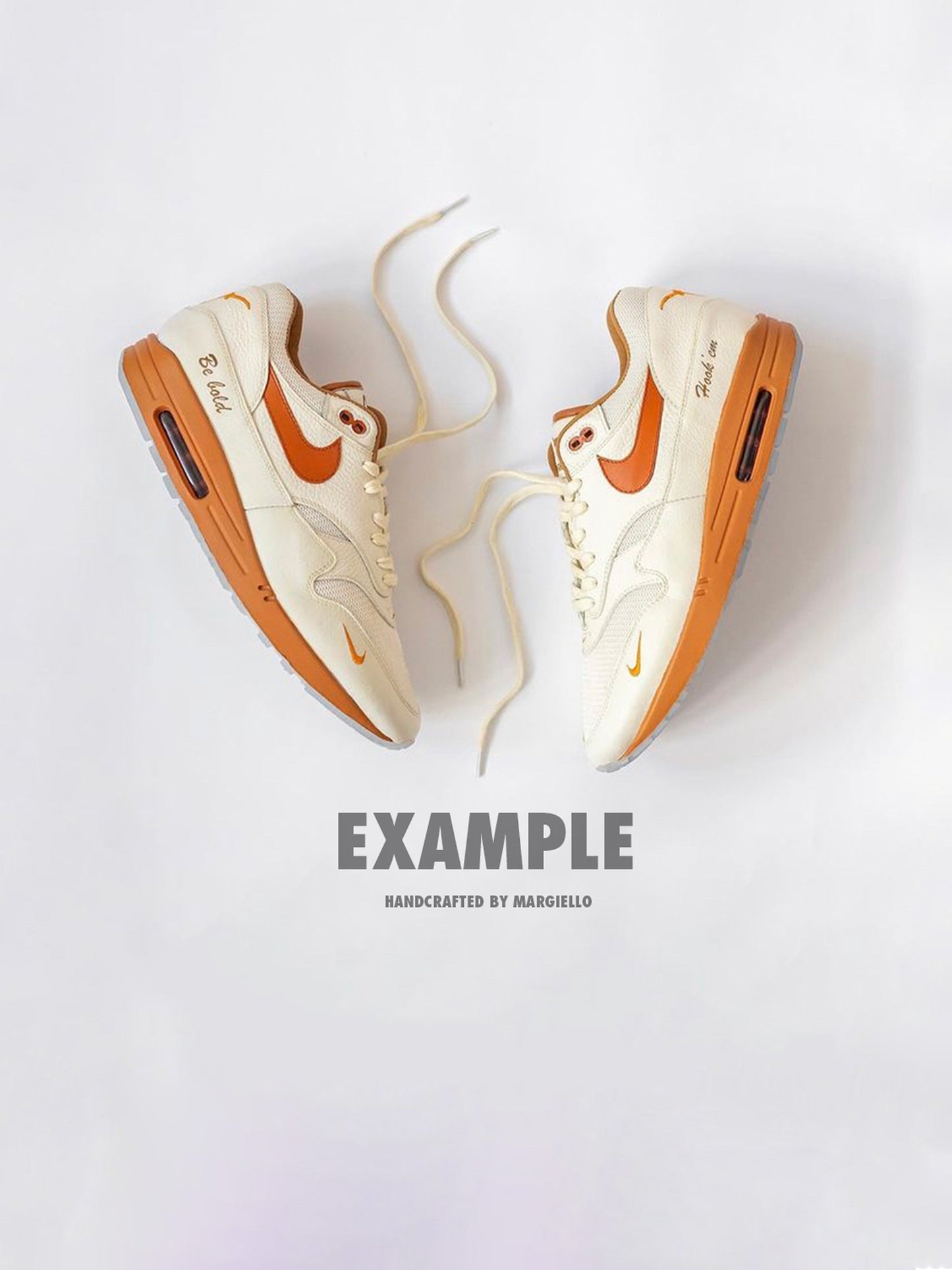 AIR MAX 1  Acrylic pattern  for bespoke sneakers